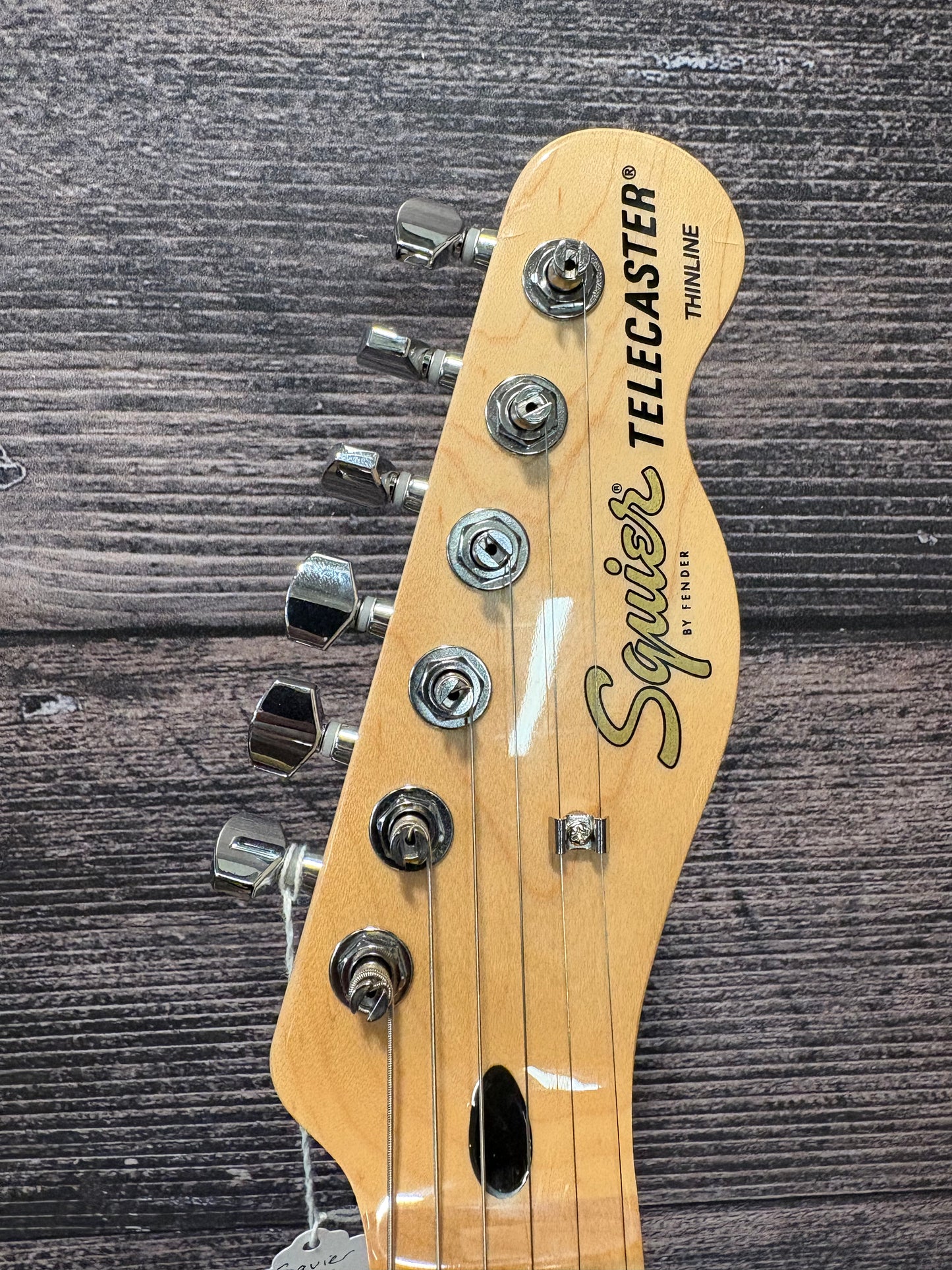 Squier Affinity Series Telecaster Thinline - Metallic Black (used, near mint factory 2nd)