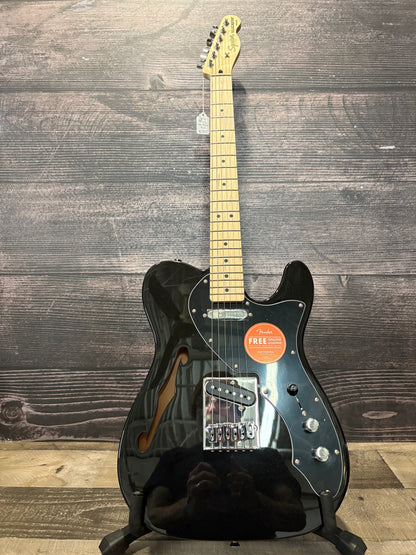 Squier Affinity Series Telecaster Thinline - Metallic Black (used, near mint factory 2nd)