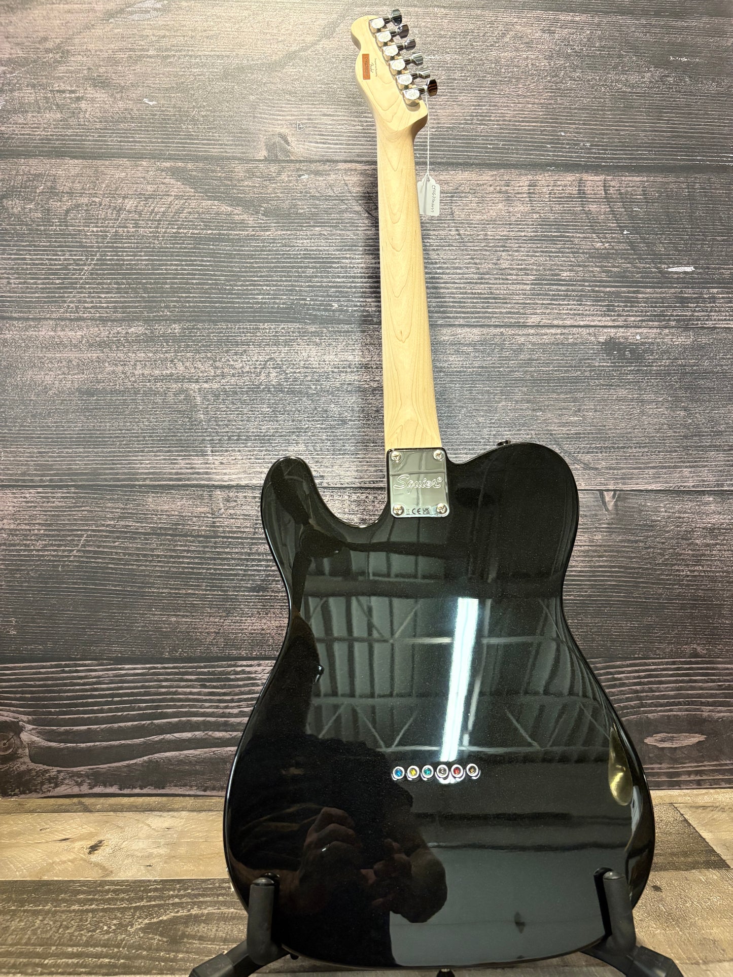 Squier Affinity Series Telecaster Thinline - Metallic Black (used, near mint factory 2nd)