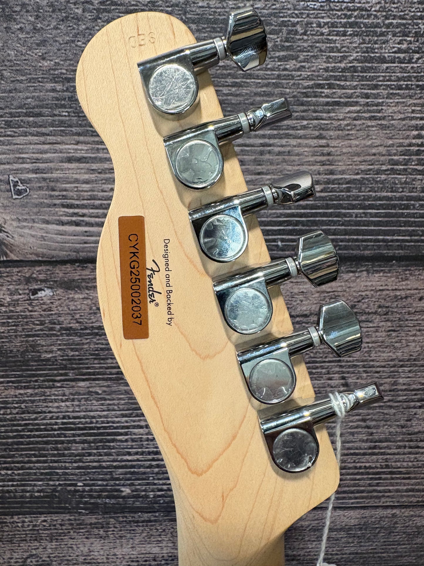 Squier Affinity Series Telecaster Thinline - Metallic Black (used, near mint factory 2nd)