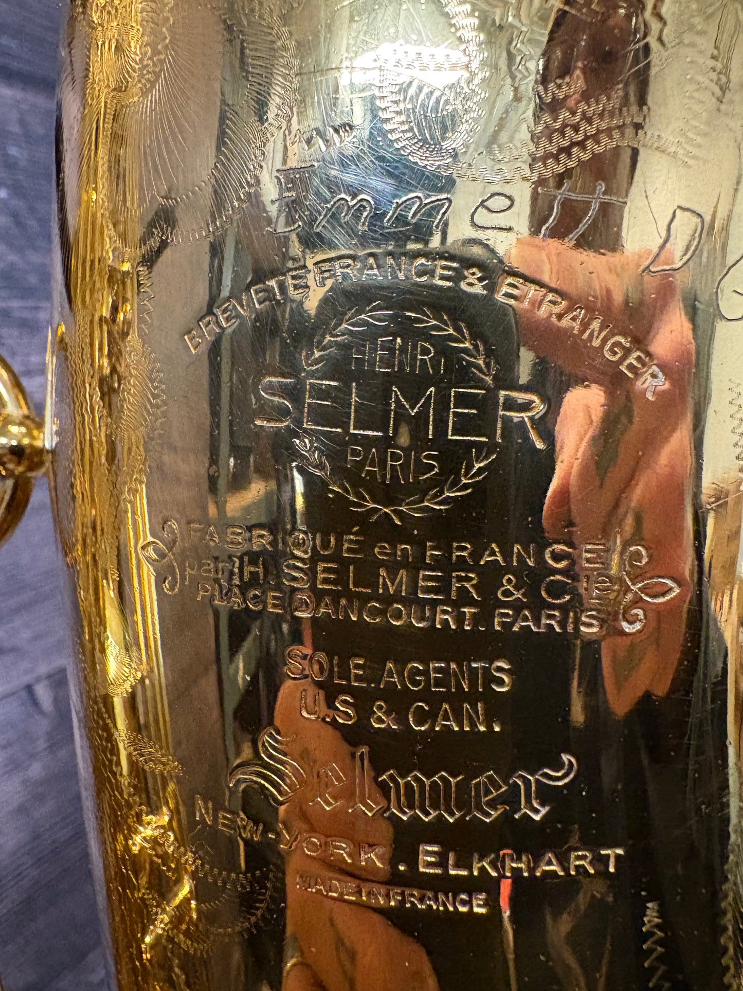 Selmer Super (Balanced) Action Baritone Saxophone - vintage 1950