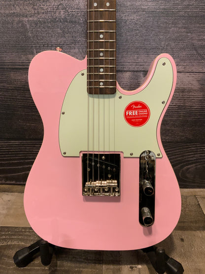Squier Classic Vibe 60s Custom Esquire Telecaster - Shell Pink (used, near mint factory 2nd)