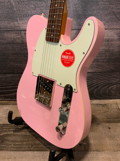 Squier Classic Vibe 60s Custom Esquire Telecaster - Shell Pink (used, near mint factory 2nd)