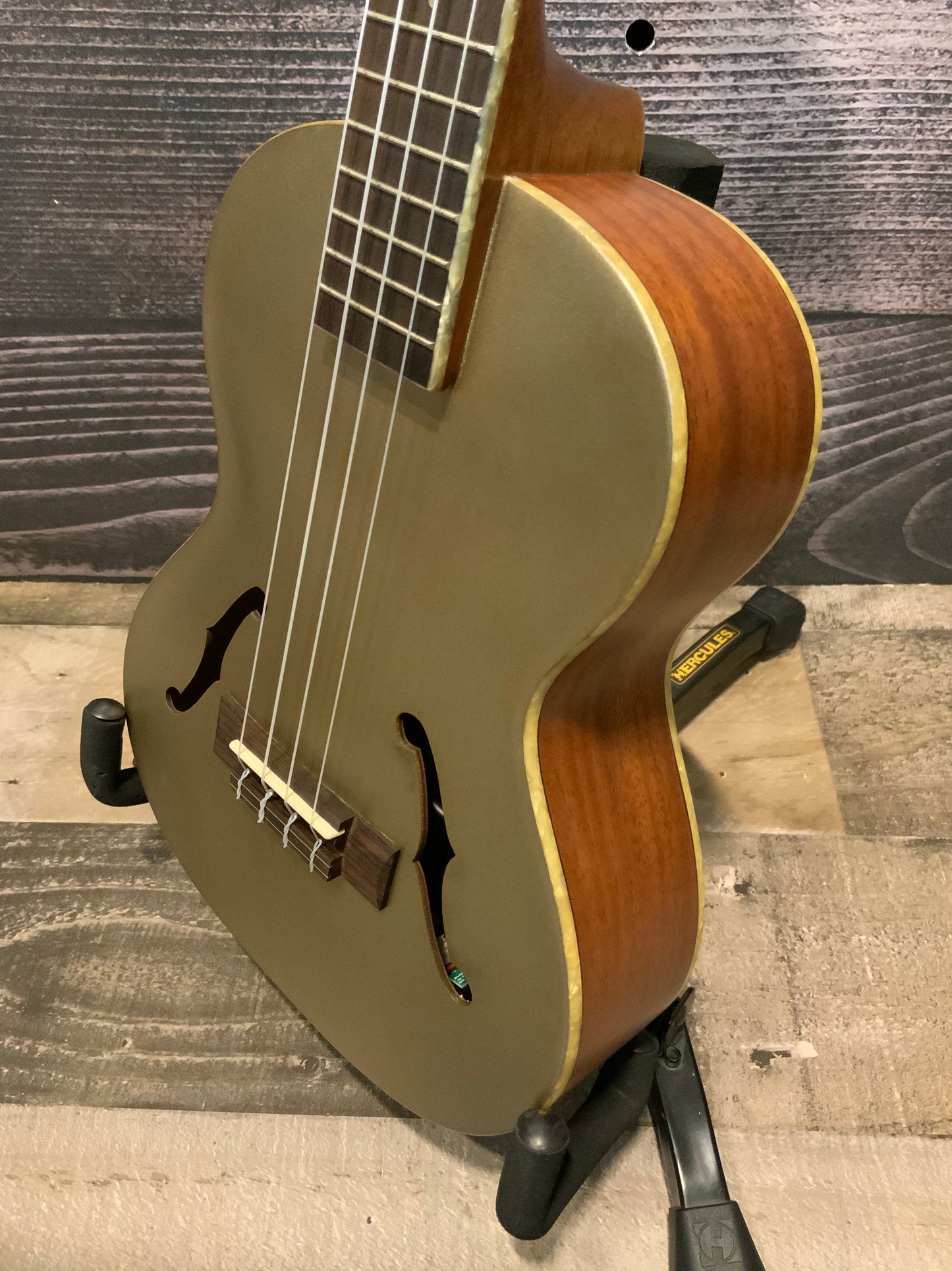 Kala Kalamazoo Gold Archtop Tenor Ukulele w/EQ KA-JTE-KZGD