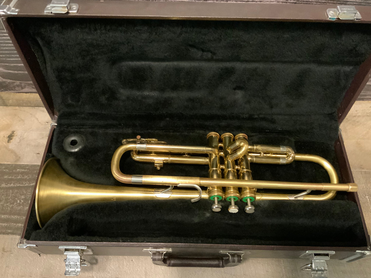 Olds Ambassador Trumpet - Raw Brass (used, good condition)