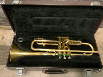 Olds Ambassador Trumpet - Raw Brass (used, good condition)