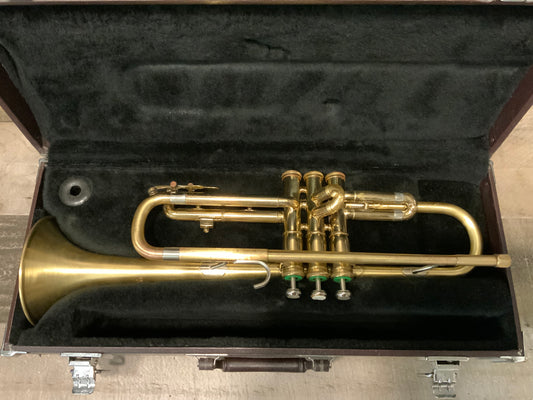 Olds Ambassador Trumpet - Raw Brass (used, good condition)