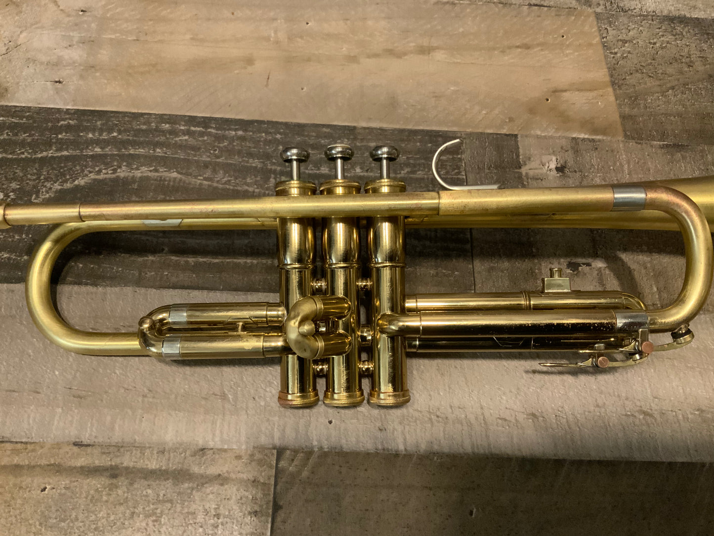 Olds Ambassador Trumpet - Raw Brass (used, good condition)