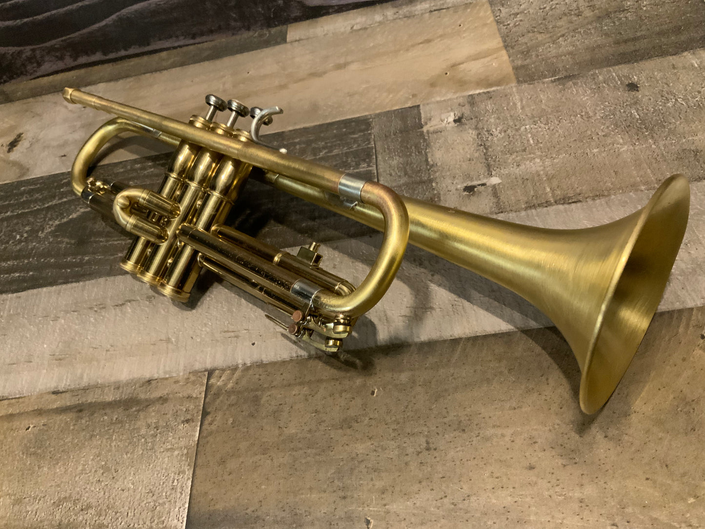 Olds Ambassador Trumpet - Raw Brass (used, good condition)