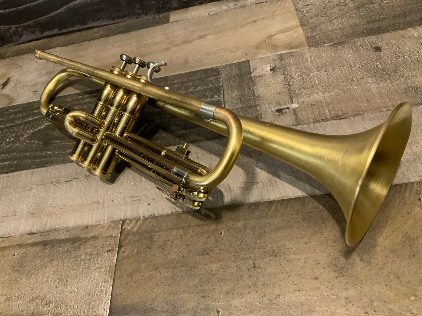 Olds Ambassador Trumpet - Raw Brass (used, good condition)