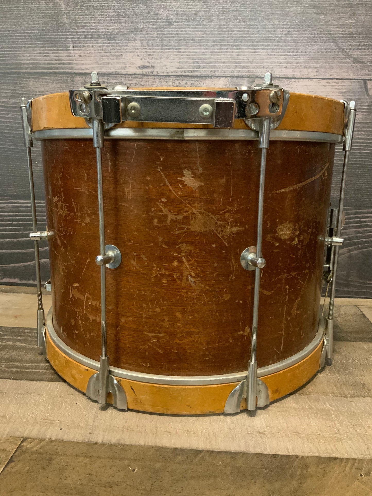 Rogers 14” Wood Marching Parade Snare Drum (vintage, fair condition)