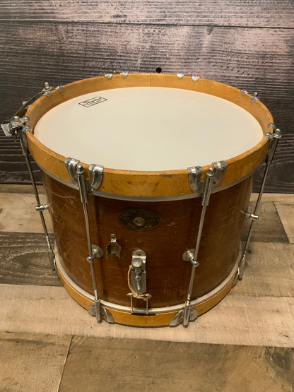 Rogers 14” Wood Marching Parade Snare Drum (vintage, fair condition)
