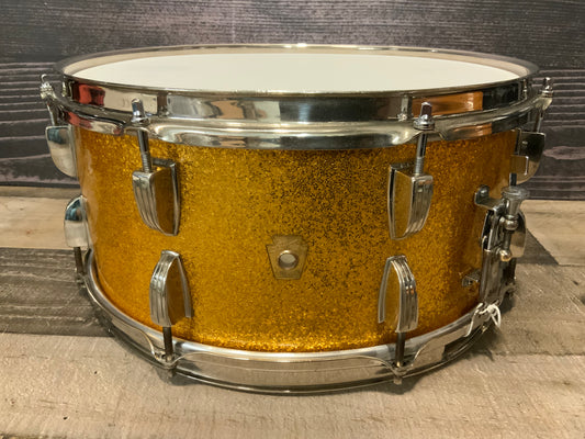Ludwig School Festival 6.5x14” Snare Drum - Gold Sparkle - Vintage 1962