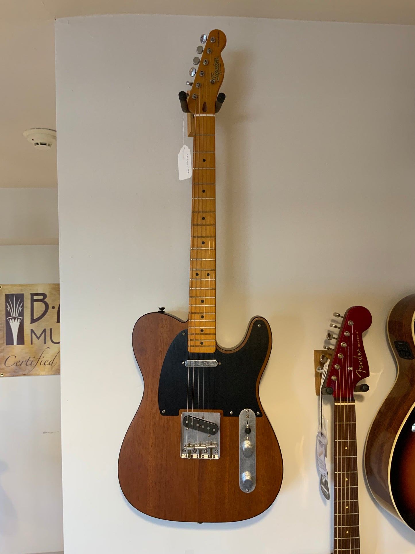 Squier 40th Anniversary Telecaster Vintage Edition Satin Mocha (used-near mint factory 2nd)
