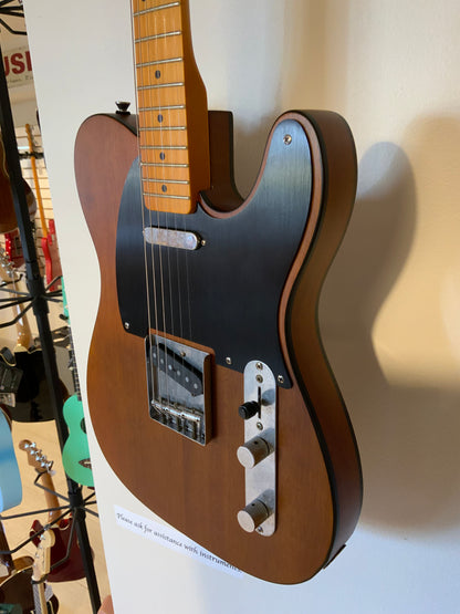Squier 40th Anniversary Telecaster Vintage Edition Satin Mocha (used-near mint factory 2nd)