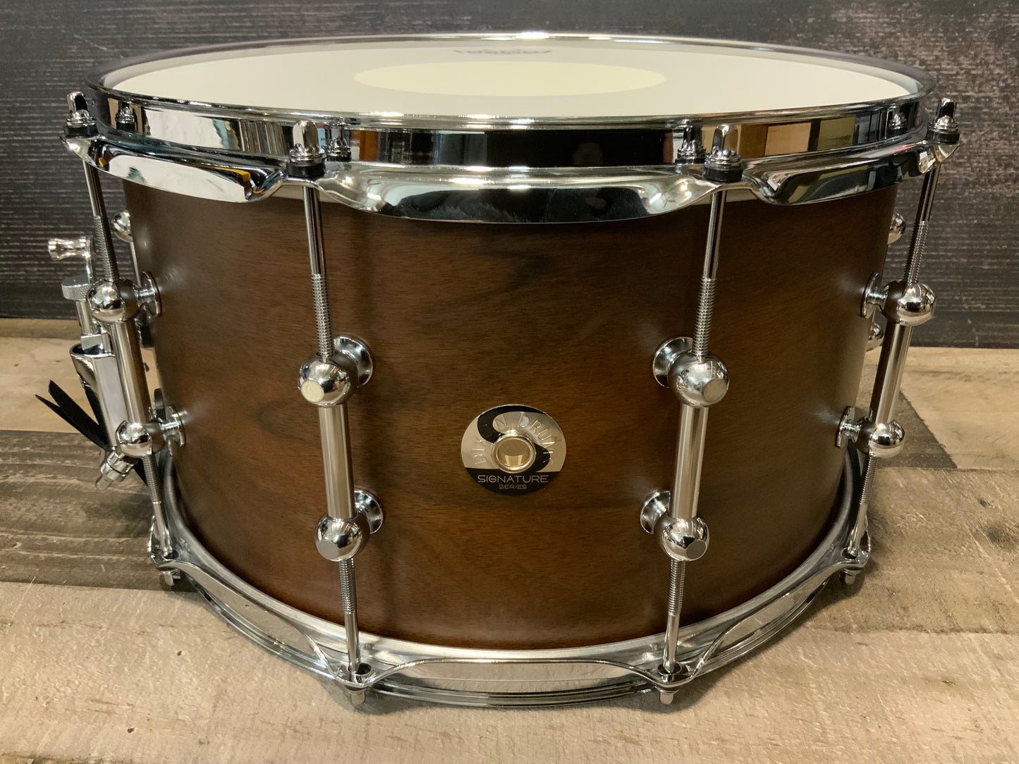 Dixon Gregg Bissonette Big Bud Signature 8” x 14” Walnut Snare Drum