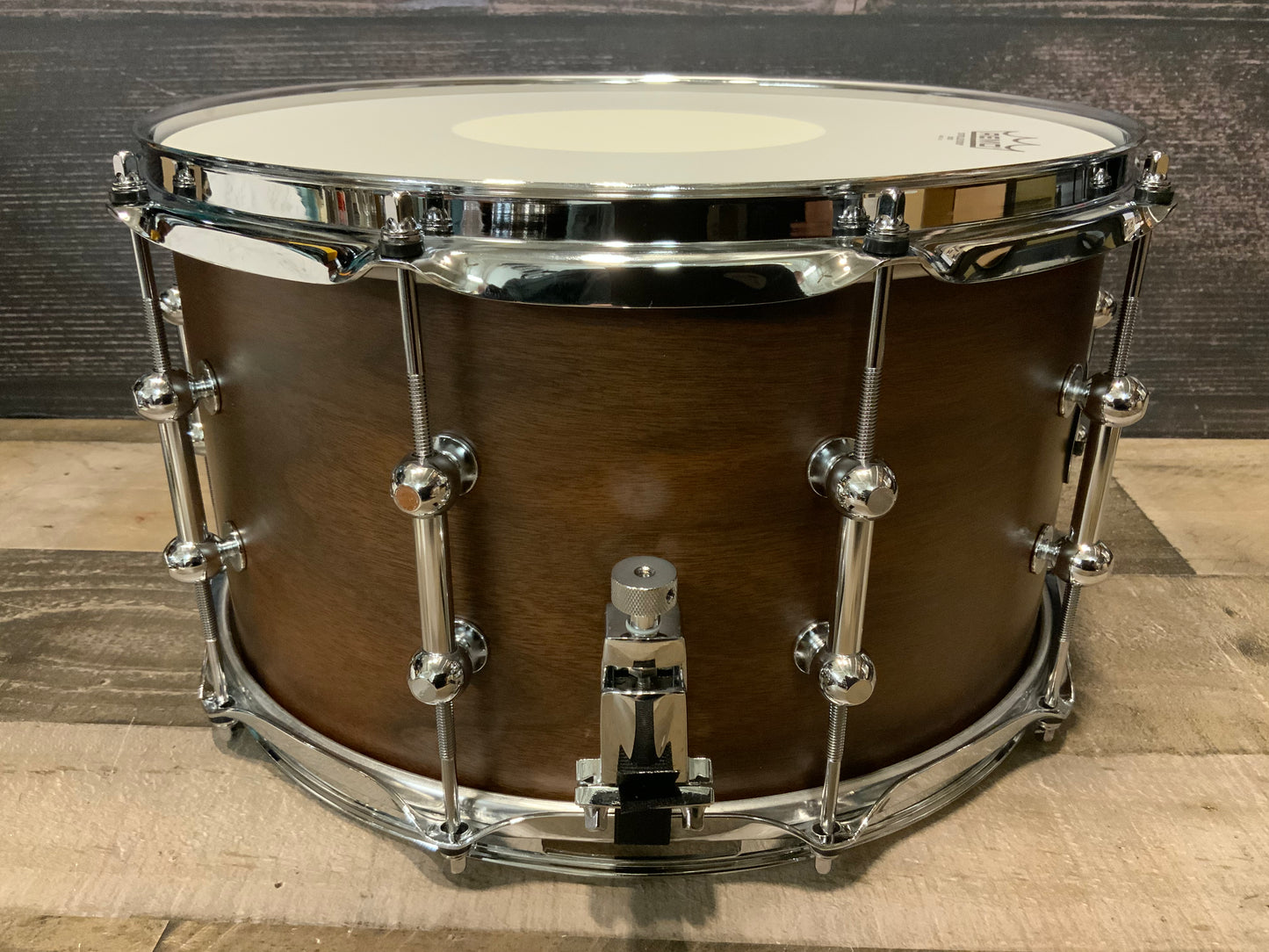 Dixon Gregg Bissonette Big Bud Signature 8” x 14” Walnut Snare Drum