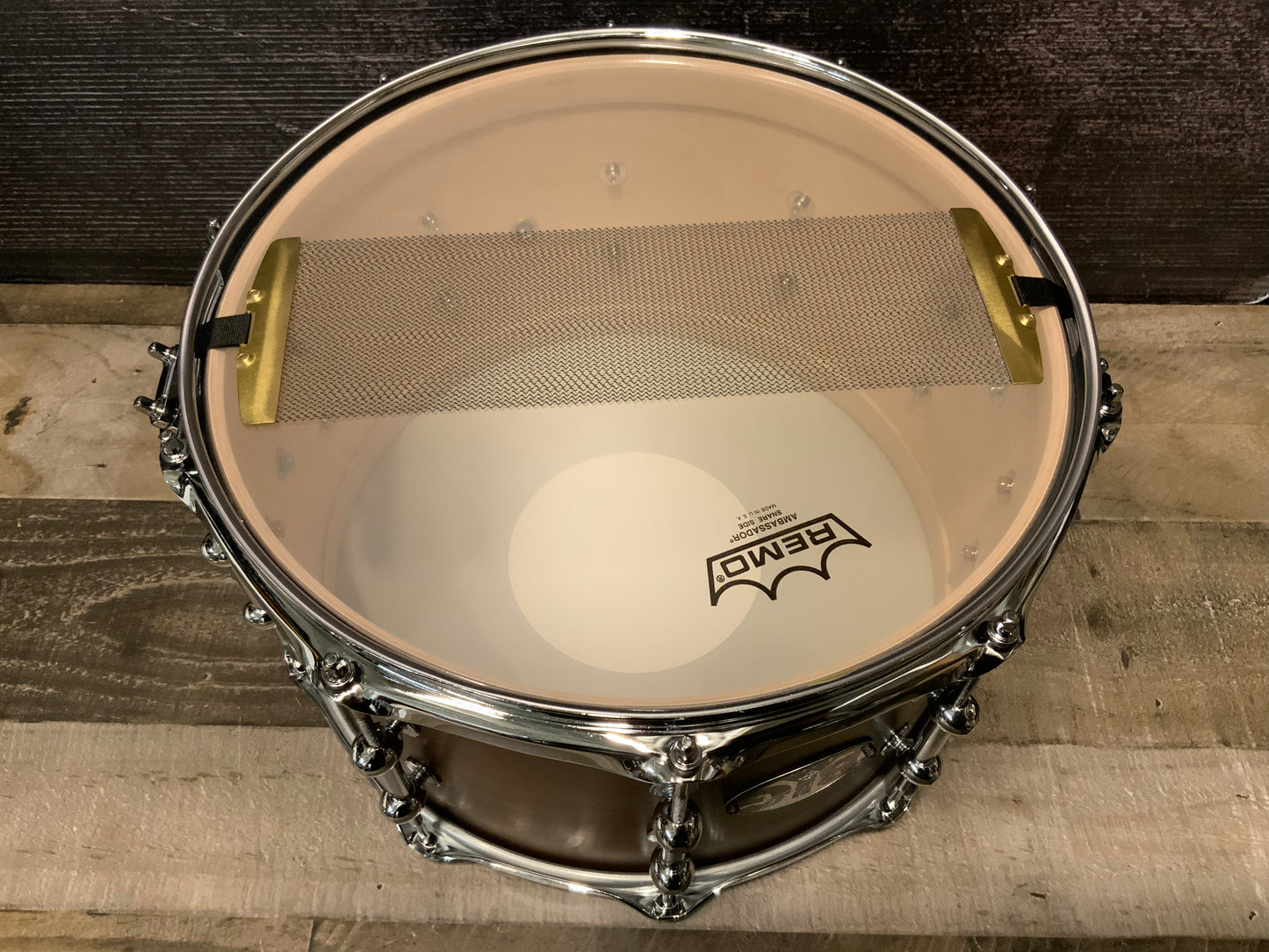 Dixon Gregg Bissonette Big Bud Signature 8” x 14” Walnut Snare Drum
