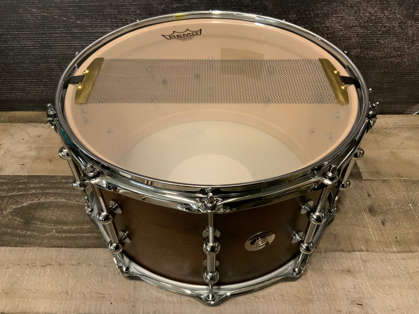 Dixon Gregg Bissonette Big Bud Signature 8” x 14” Walnut Snare Drum