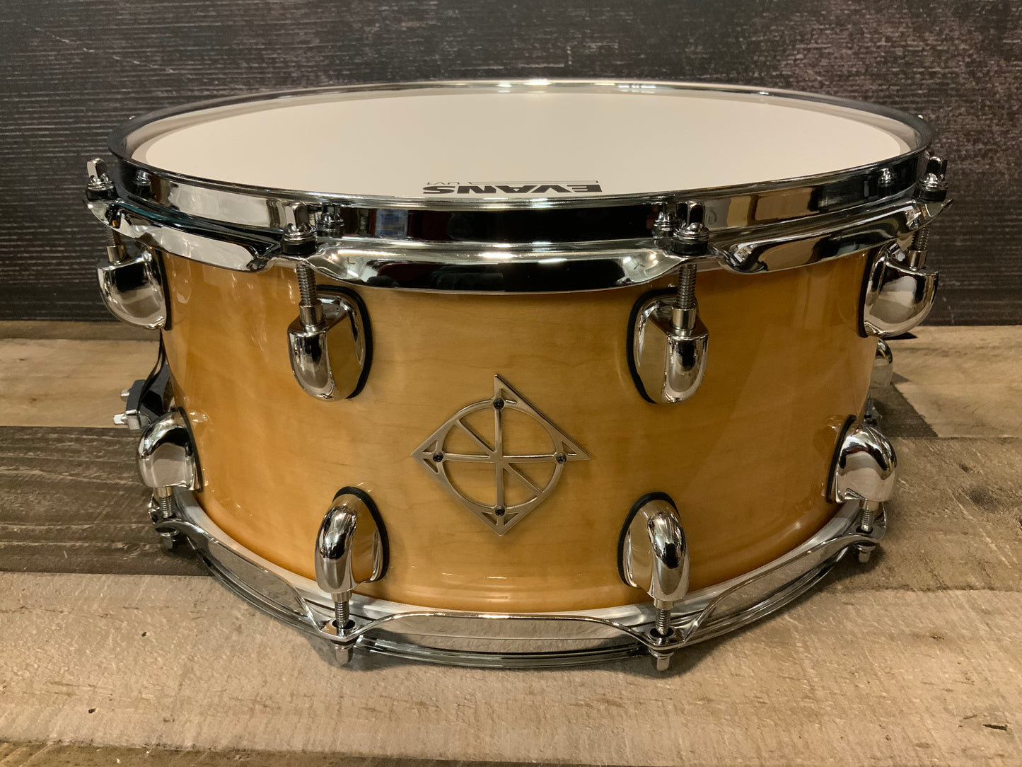 Dixon PDSCST654N Cornerstone 6.5” x 14” Snare Drum - Natural Gloss