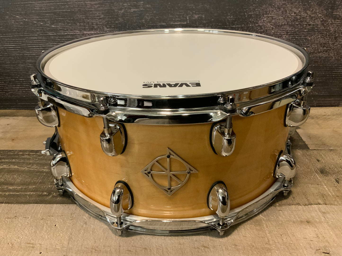 Dixon PDSCST654N Cornerstone 6.5” x 14” Snare Drum - Natural Gloss