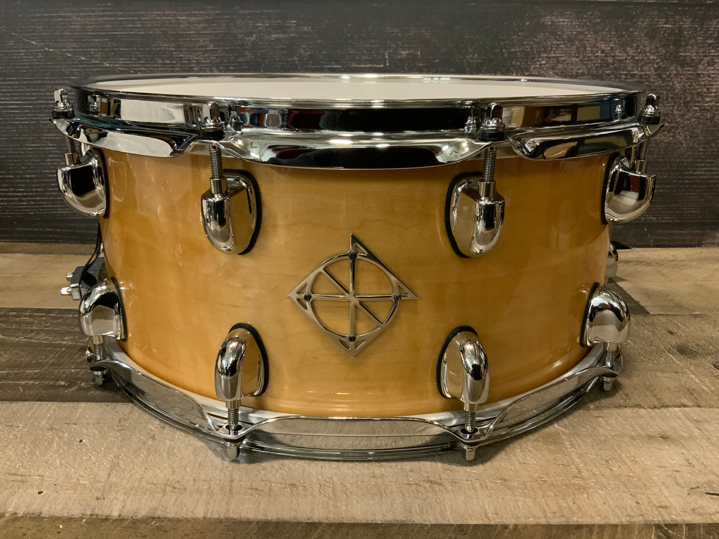 Dixon PDSCST654N Cornerstone 6.5” x 14” Snare Drum - Natural Gloss