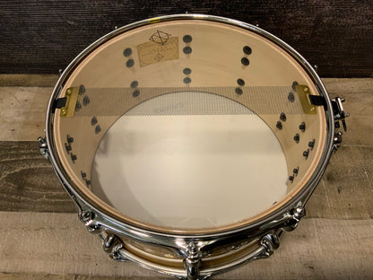 Dixon PDSCST654N Cornerstone 6.5” x 14” Snare Drum - Natural Gloss