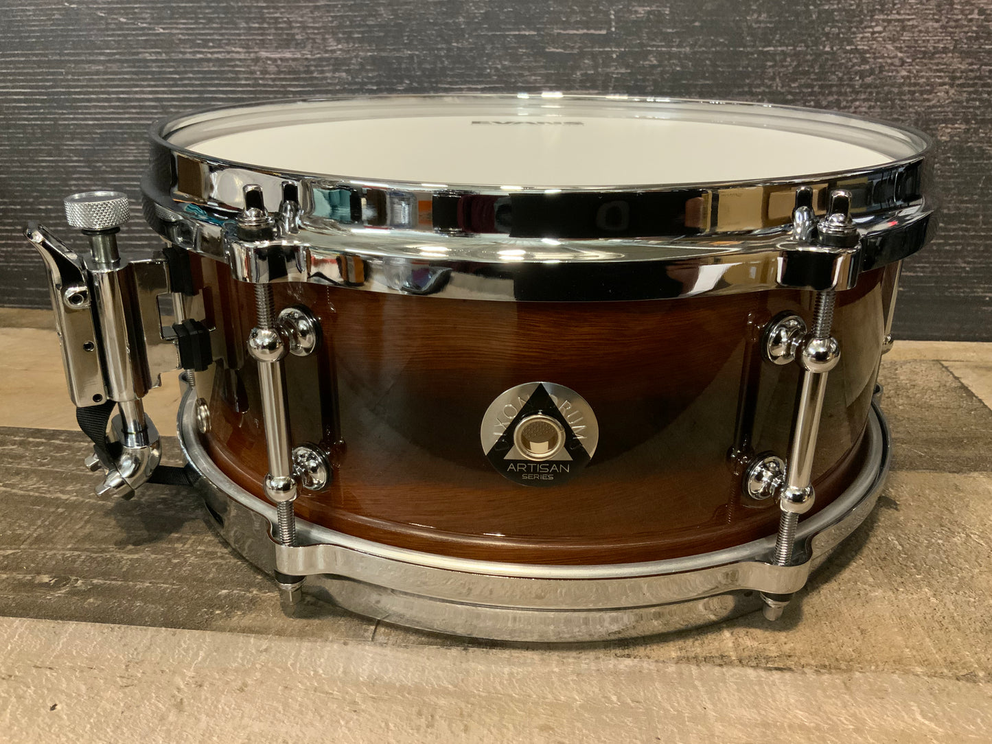 Dixon Artisan SAN512CBRG 5” x 12” Australian Rose Gum Snare Drum