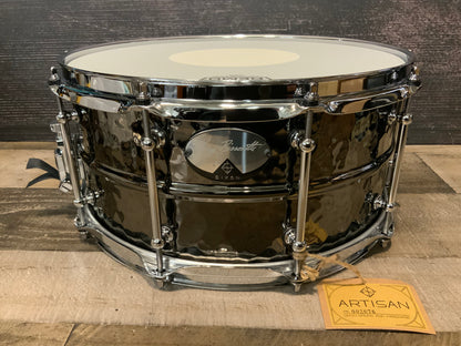 Dixon Gregg Bissonette Signature 6.5” x 14” Hammered Brass Snare Drum