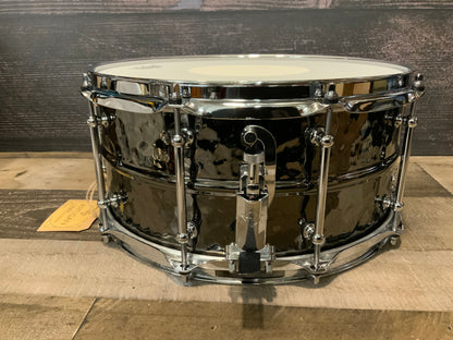 Dixon Gregg Bissonette Signature 6.5” x 14” Hammered Brass Snare Drum