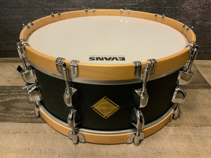 Dixon PDSCL554SBM Classic Satin Black Maple 5.5” x 14” Snare Drum