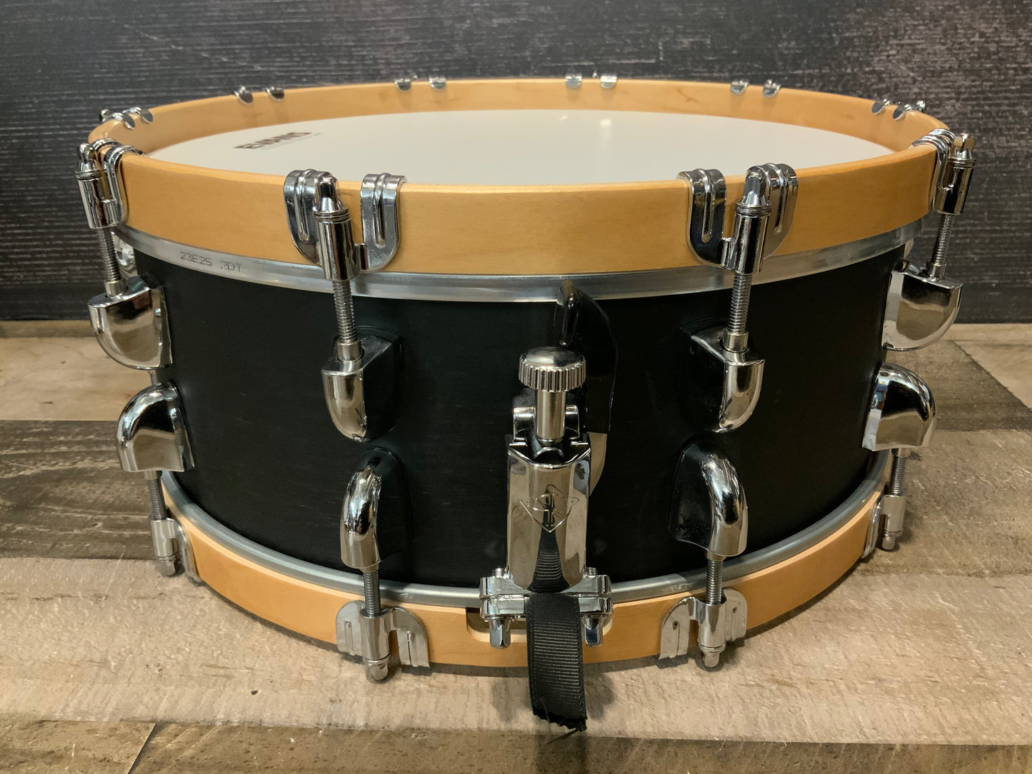 Dixon PDSCL554SBM Classic Satin Black Maple 5.5” x 14” Snare Drum