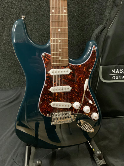 Nashville Guitar Works Strat Style Electric Guitar - Blue