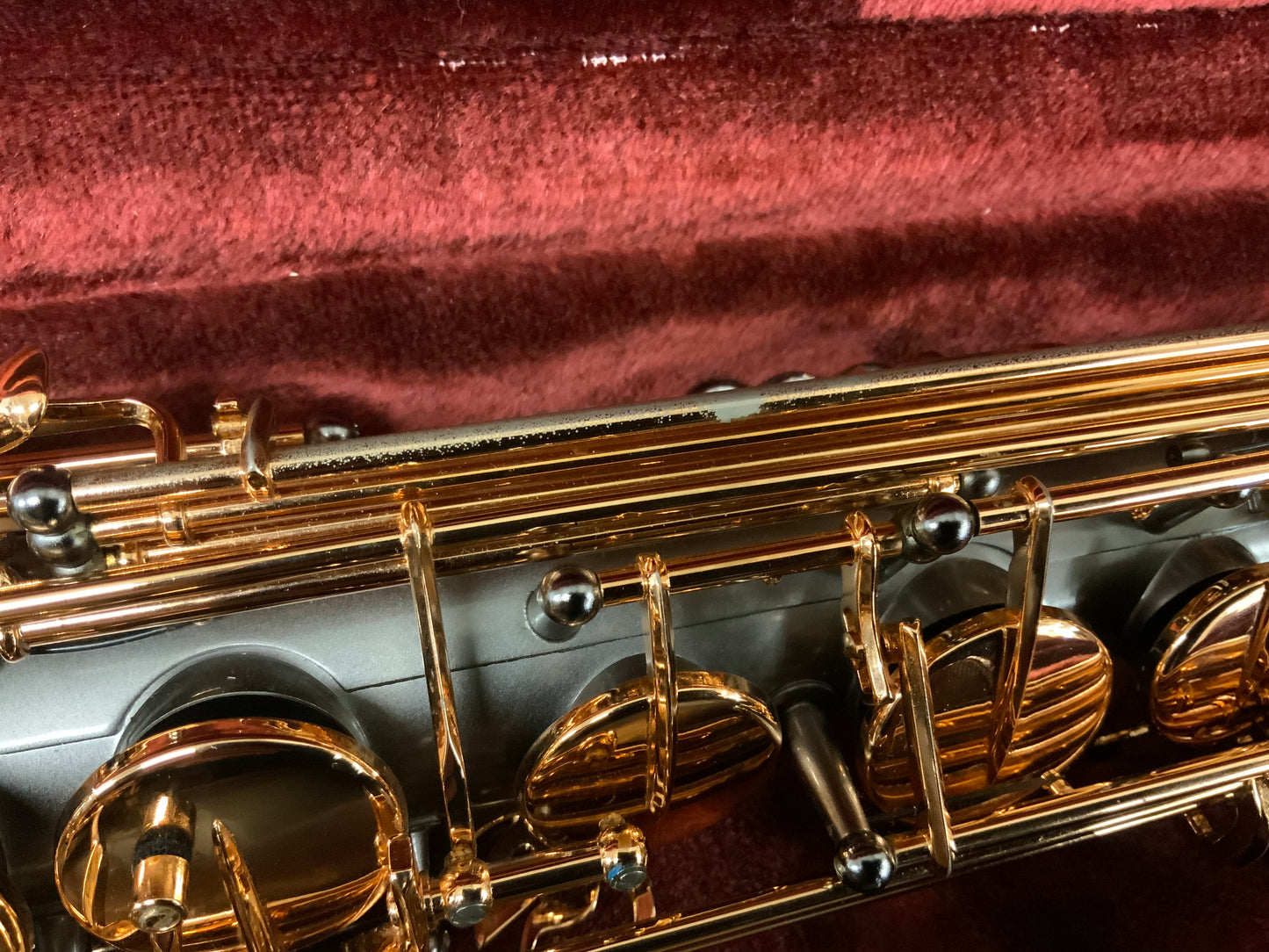 Dakota SDT-XR-52 Custom Tenor Saxophone Matte Black/Rose Gold