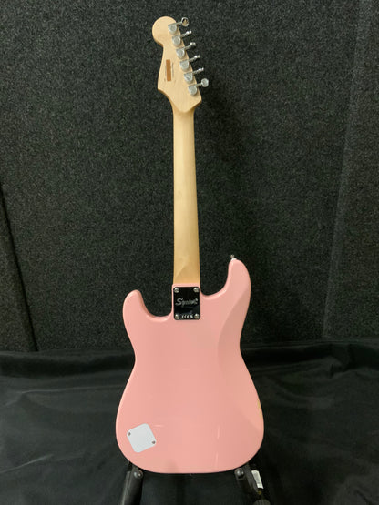 Squier Mini Strat - Shell Pink (factory 2nd-finish flaw)
