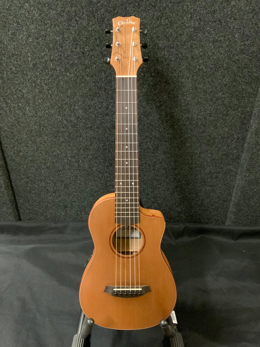 Cordoba Mini SM-CE Travel Guitar (used-near mint factory 2nd)