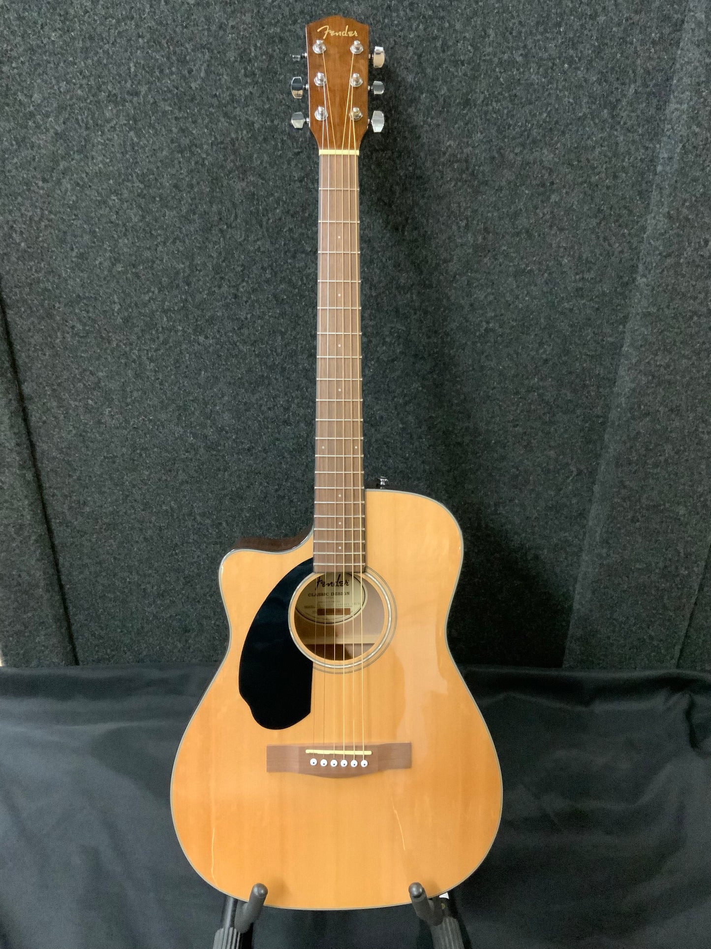 Fender CC-60SCE LH Concert Acoustic/Electric Left-handed Guitar (used-refurbished factory 2nd)