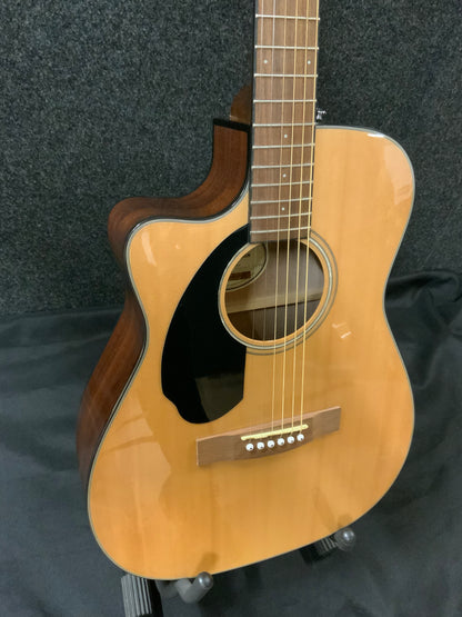 Fender CC-60SCE LH Concert Acoustic/Electric Left-handed Guitar (used-refurbished factory 2nd)