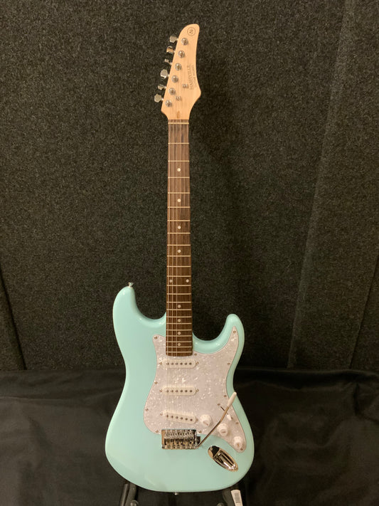 Nashville Guitar Works Strat Style Electric Guitar - Light Blue