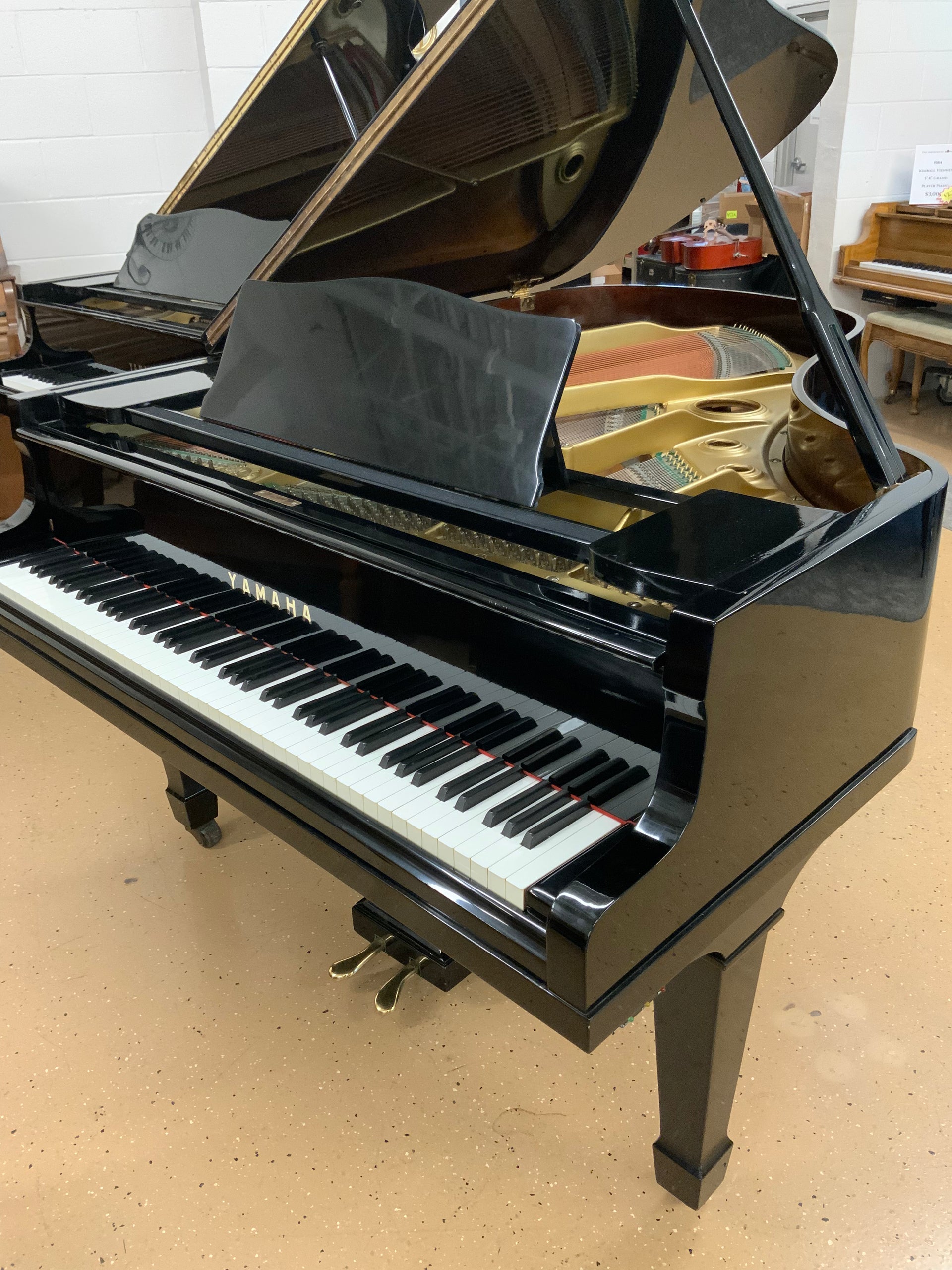 YAMAHA G3 グランドピアノ Yamaha 1970 G3 Grand Piano – The Instrument Barn