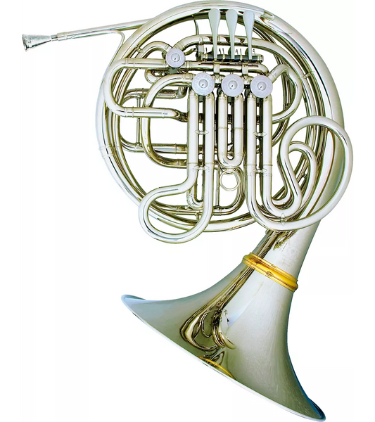 Hans Hoyer Heritage 7801 Kruspe Style Double French Horn Nickel Silver (3B linkage) HH7801NSA-0-0