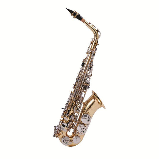 F.E. Olds Alto Sax Student Model Nickel Plated Keys