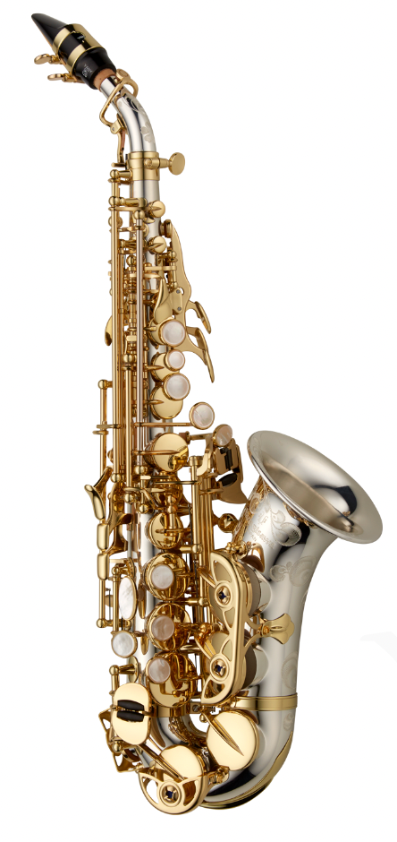 Yanagisawa WO Silver Curved Soprano Saxophone SCWO37