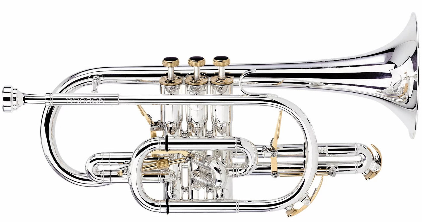 Besson Prestige Series Bb Cornet Silver Plated BE2028-2G-0