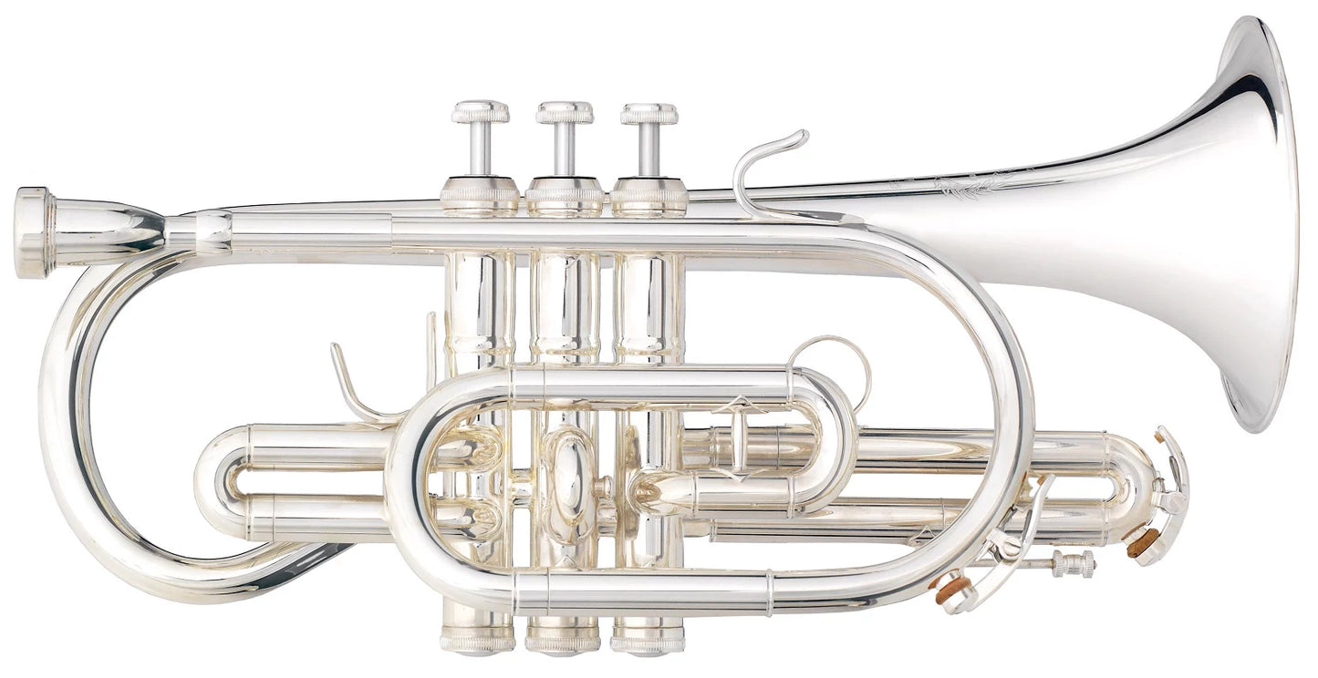 B&S Challenger I Bb Cornet Silver Plated BS3142-2-0