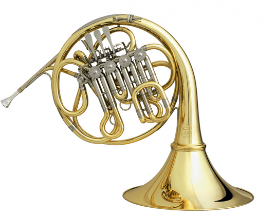 Hans Hoyer RT92 Descant Horn Gold Brass String Linkage HHRT92GA-1-0