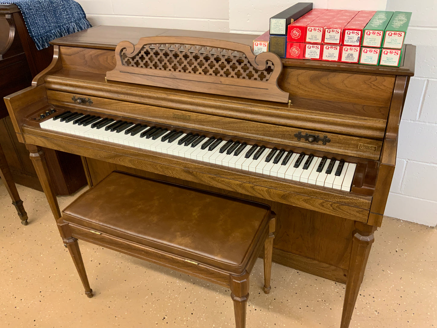 Kimball Consolette Electramatic Player Piano