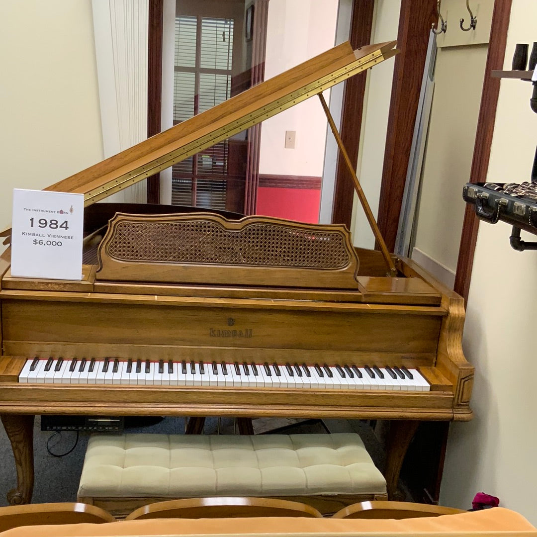 1984 Kimball Viennese 5’ 8” Player Grand Piano