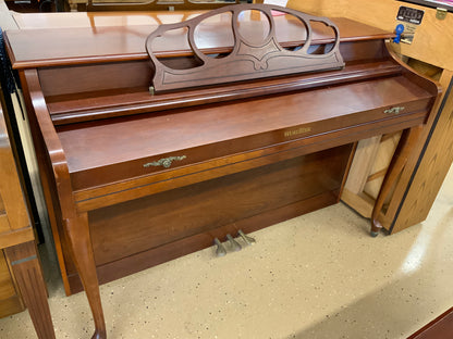 Wurlitzer Console Piano - Satin Cherry 1176-CHY