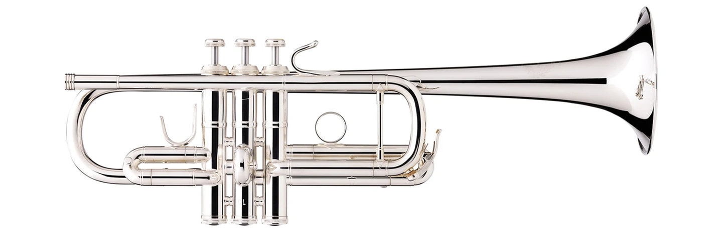 B&S Metropolitan Series C Trumpet - Silver